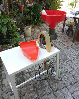 Macchina macina pomodori + accessori