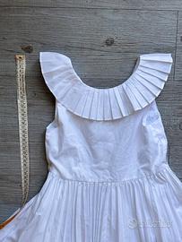Splendido vestito bianco Jacadi Paris, taglia 8 an