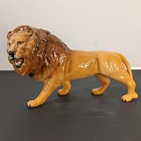 Scultura Leone in ceramica Beswick England!