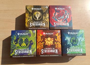 Magic Segreti Strixhaven Set x5 Prerelease PackIT 