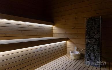 Sauna autoportante Kebel 2600 x 2150 x H220