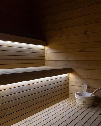 Sauna autoportante Kebel 2600 x 2150 x H220