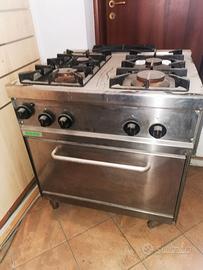 cucine professionali 2,4,6 fuochi