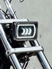 Faro Led Rettangolare Chopper e Custom