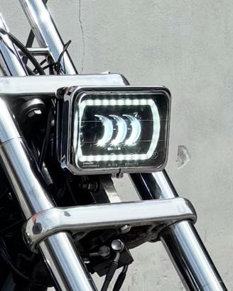 Faro Led Rettangolare Chopper e Custom