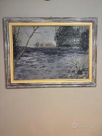 Olio su tela, Artista Lombardo Giacomo Gallarini