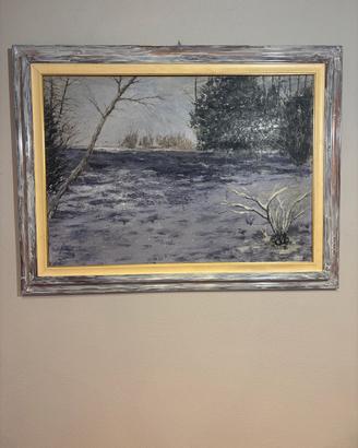 Olio su tela, Artista Lombardo Giacomo Gallarini