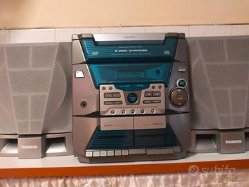 stereo con lettore CD e cassette