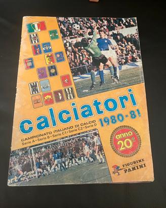 Album panini completo 1980/81 80 81