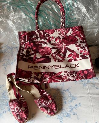 Borsa e scarpe coordinate Twinset