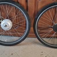 Ruote bici Joytech elettrica eBike 26"