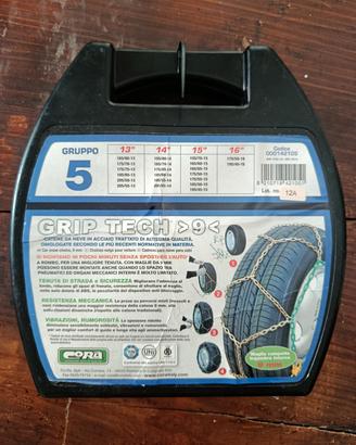 Catene da neve Cora GRIP TECH 9, GRUPPO 5