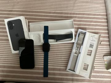 iPhone 16 128 Gb e Apple Watch 9 45mm