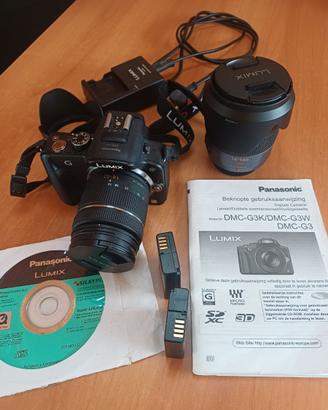 Fotocamera Panasonic Lumix DMC-G3 14-42 +14-140