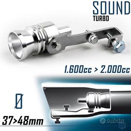 Sound Turbo Marmitta Auto Tuning Ø 37-48mm Fischio
