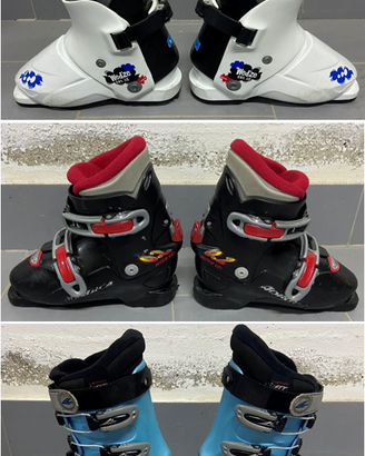 SCARPONI SCI BAMBINO-taglie 221, 268mm