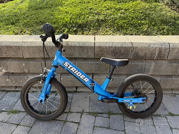 Strider 14x sport blu senza pedali balance bike