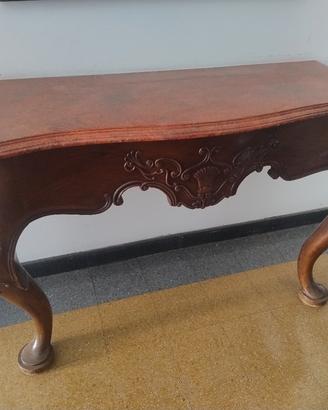 console in legno inizi 900