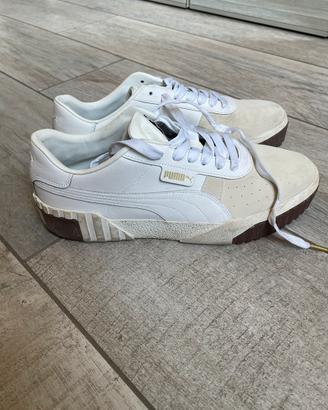 Sneakers Puma bianche donna tg.40,5 originali