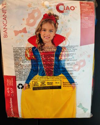 Costume Carnevale Biancaneve