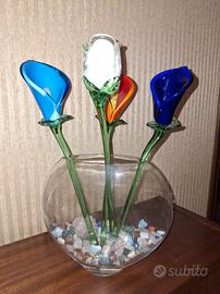 Fiori vetro di Murano
