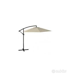 Ombrellone da giardino Ø 300 cm, palo laterale