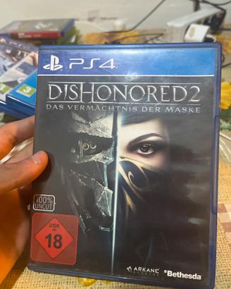 dishonored 2 per ps4