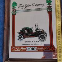 anni 70. specchio decorato 