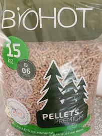 pellet 100% conifera 6,90€ al sacco
