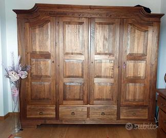 ARMADIO LEGNO MASSELLO MADE IN ITALY