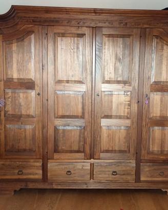 ARMADIO LEGNO MASSELLO MADE IN ITALY