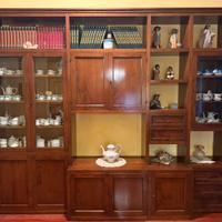 Parete Attrezzata in noce