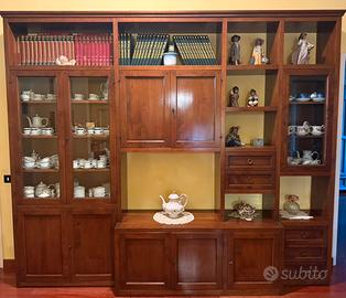 Parete Attrezzata in noce