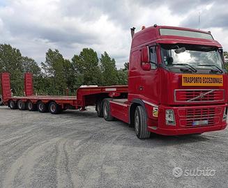 Semirimorchio Bertoja Volvo trattore eccezionale