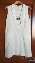 elegante gilet, camice per parrucchiera estetista 