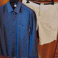 bermuda uomo taglia 56 camicia