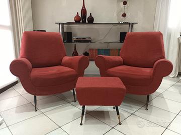 Coppia poltrone anni 50/60