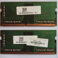 2x4 Gb  RAM DDR4 so-dimm 3200Mhz/s PC4 SAMSUNG