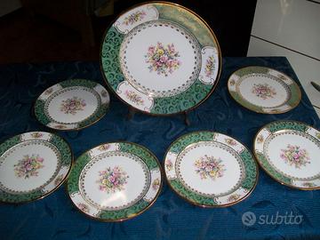 Antico serivizio dolce in porcellana Bavaria Germa