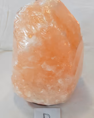Lampada di Sale arancione "D" (Himalaya) kg 6,650 