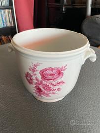 Coprivaso Cachepot in Porcellana Richard Ginori