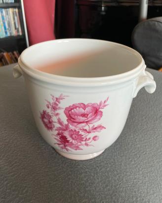 Coprivaso Cachepot in Porcellana Richard Ginori