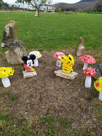 Set decorazioni da giardino per esterni