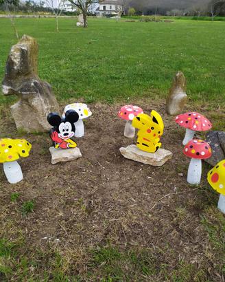 Set decorazioni da giardino per esterni