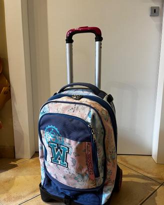 Zaino scuola seven bimba con trolley