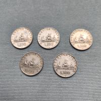 per Massimiliano 5 monete argento 