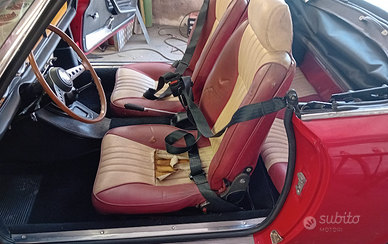 Sedili anteriori e posteriori fiat 124 spider 2 s
