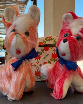 Peluche Glook Vintage Anni 70 e Scatola Nestlé