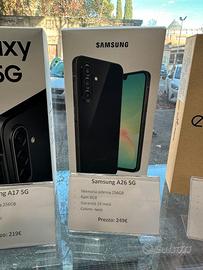 Samsung A26 5G NUOVO PROMO -10% SOLO OGGI!!!