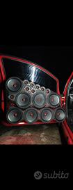 Pannelli porta audio Fiat grande punto 3 porte